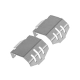 Maxbell Stainless Steel Front Bumper Lower Axle and Gearbox Mount Protection Skid Plate Set for 1/10 Rc Crawler TRX-4 Accessories - Aladdin Shoppers