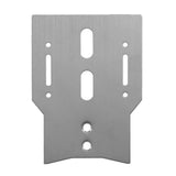 Maxbell Stainless Steel Front Bumper Lower Axle and Gearbox Mount Protection Skid Plate Set for 1/10 Rc Crawler TRX-4 Accessories - Aladdin Shoppers