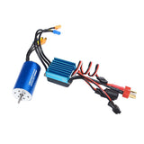Maxbell 2445 3600KV 4P Sensorless Brushless Motor & 35A Brushless ESC Electronic Speed Controller for 1/14 1/16 RC Cars - Aladdin Shoppers