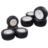 Maxbell 4pcs 1/10 RC Buggy Tires Tyre and Wheels Rims for1/10 HSP Hongnor ZD Racing LRP VRX Redcat FTX Crawler Car - Aladdin Shoppers