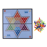 Maxbell Large Magnetic Folding Chinese Checkers Chequers Classic Strategy Board Game - Aladdin Shoppers