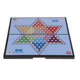 Maxbell Large Magnetic Folding Chinese Checkers Chequers Classic Strategy Board Game - Aladdin Shoppers