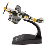 Maxbell 1/72 Diecast Bf-109 / Me-109 Germany Piston Fighter Military Planes Model Toy Gift - Aladdin Shoppers