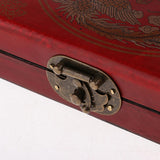 Aging Vintage Wooden Beads Arithmetic Abacus Chinese Calculator with Box Holder Ancient Calculator - Aladdin Shoppers