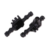 Front & Rear Axle Housing + Diff Cover + Chassis Skid Plate for Traxxas TRX4 - Aladdin Shoppers