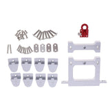 WPL Full Upgraded Kits Metal Chassis Accessories DIY Model Lifting Lugs and Bumper for B14 B24 B16 B36 Truck RC Climbing Vehicle - Aladdin Shoppers