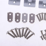 WPL Full Upgraded Kits Metal Chassis Accessories DIY Model Lifting Lugs and Bumper for B14 B24 B16 B36 Truck RC Climbing Vehicle - Aladdin Shoppers