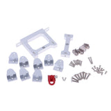 WPL Full Upgraded Kits Metal Chassis Accessories DIY Model Lifting Lugs and Bumper for B14 B24 B16 B36 Truck RC Climbing Vehicle - Aladdin Shoppers