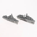 Maxbell 10pcs Simulation Warship Battleship Static Military Model DIY Accessories Child Toys Gray - Aladdin Shoppers