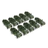 Maxbell 10pc Sand Table Toy Plastic Military Jeep Model Soilder Figure Accessories - Aladdin Shoppers