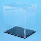 13x10x20cm Clear Acrylic Cube Box Display Cube for Amiibo Funko POP Figures - Aladdin Shoppers