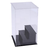 3 Steps Clear Acrylic Display Case Model Figures Protection Box 24x18x18cm - Aladdin Shoppers