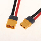 2x XT60 Male Female Plug Extension Cable Convert Line 30cm for RC Helicopter Battery Charger - Aladdin Shoppers