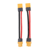 2x XT60 Male Female Plug Extension Cable Convert Line 30cm for RC Helicopter Battery Charger - Aladdin Shoppers