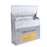 Lipo Battery Fireproof Safe Bag Guard Pouch for Charge, Storage 240x195x66mm - Aladdin Shoppers
