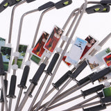 Maxbell 40 Model Trains Courtyard Light Wired LED Street Lamps Lamppost 1/200 Layout