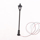 20Pc 1:75 HO Scale Street Courtyard Light LED Lamppost for Sand Table Model - Aladdin Shoppers