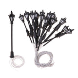 20pc 1:150 Scale HO Homeyard Lamp Lights for Park Garden Mini Landscape - Aladdin Shoppers