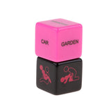 Maxbell 7Pcs Adult Position Glow Dice Love Games Romance Erotic Craps Foreplay Toy