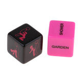 Maxbell 7Pcs Adult Position Glow Dice Love Games Romance Erotic Craps Foreplay Toy