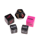 Maxbell 7Pcs Adult Position Glow Dice Love Games Romance Erotic Craps Foreplay Toy