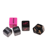 Maxbell 7Pcs Adult Position Glow Dice Love Games Romance Erotic Craps Foreplay Toy