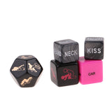 Maxbell 7Pcs Adult Position Glow Dice Love Games Romance Erotic Craps Foreplay Toy