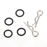 6cm Metal Steering Wheel with Body Clips for 1/10 RC Car Rock Crawler Truck - Aladdin Shoppers