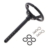 6cm Metal Steering Wheel with Body Clips for 1/10 RC Car Rock Crawler Truck - Aladdin Shoppers