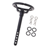6cm Metal Steering Wheel with Body Clips for 1/10 RC Car Rock Crawler Truck - Aladdin Shoppers