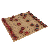 High-end Rosewood Chinese Chess Set Classic Board Game with PU Wrapped Case - Aladdin Shoppers