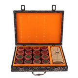 High-end Rosewood Chinese Chess Set Classic Board Game with PU Wrapped Case - Aladdin Shoppers