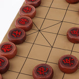 High-end Rosewood Chinese Chess Set Classic Board Game with PU Wrapped Case - Aladdin Shoppers