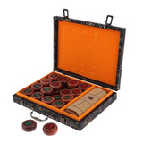 High-end Rosewood Chinese Chess Set Classic Board Game with PU Wrapped Case - Aladdin Shoppers