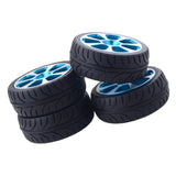 Maxbell Maxbell 4x Rubber Wheel Tire Tyres for 1/10 HSP Wltoys ZD HPI Redcat Upgrade B