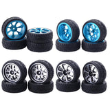 Maxbell 4x Rubber Wheel Tire Tyres for 1/10 HSP Wltoys ZD HPI Redcat Upgrade B - Aladdin Shoppers