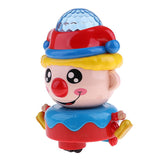 Kids Battery Powered Adorable Clown Toy Avoid Obstacles with Lights & Music - Aladdin Shoppers