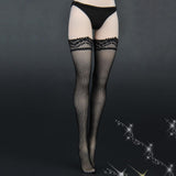 5x1/6 Deep V Black Long Evening Dress Stockings Set for 12inch Female Figure