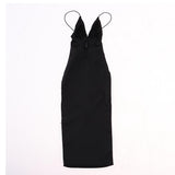 5x1/6 Deep V Black Long Evening Dress Stockings Set for 12inch Female Figure