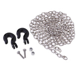 1/10 RC Crawler Black 75cm Tow Chain with Hooks for RC4WD, Axial ,SCX10 ,90046, CC01, D90, D110, TF2 - Aladdin Shoppers