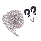 1/10 RC Crawler Black 75cm Tow Chain with Hooks for RC4WD, Axial ,SCX10 ,90046, CC01, D90, D110, TF2 - Aladdin Shoppers