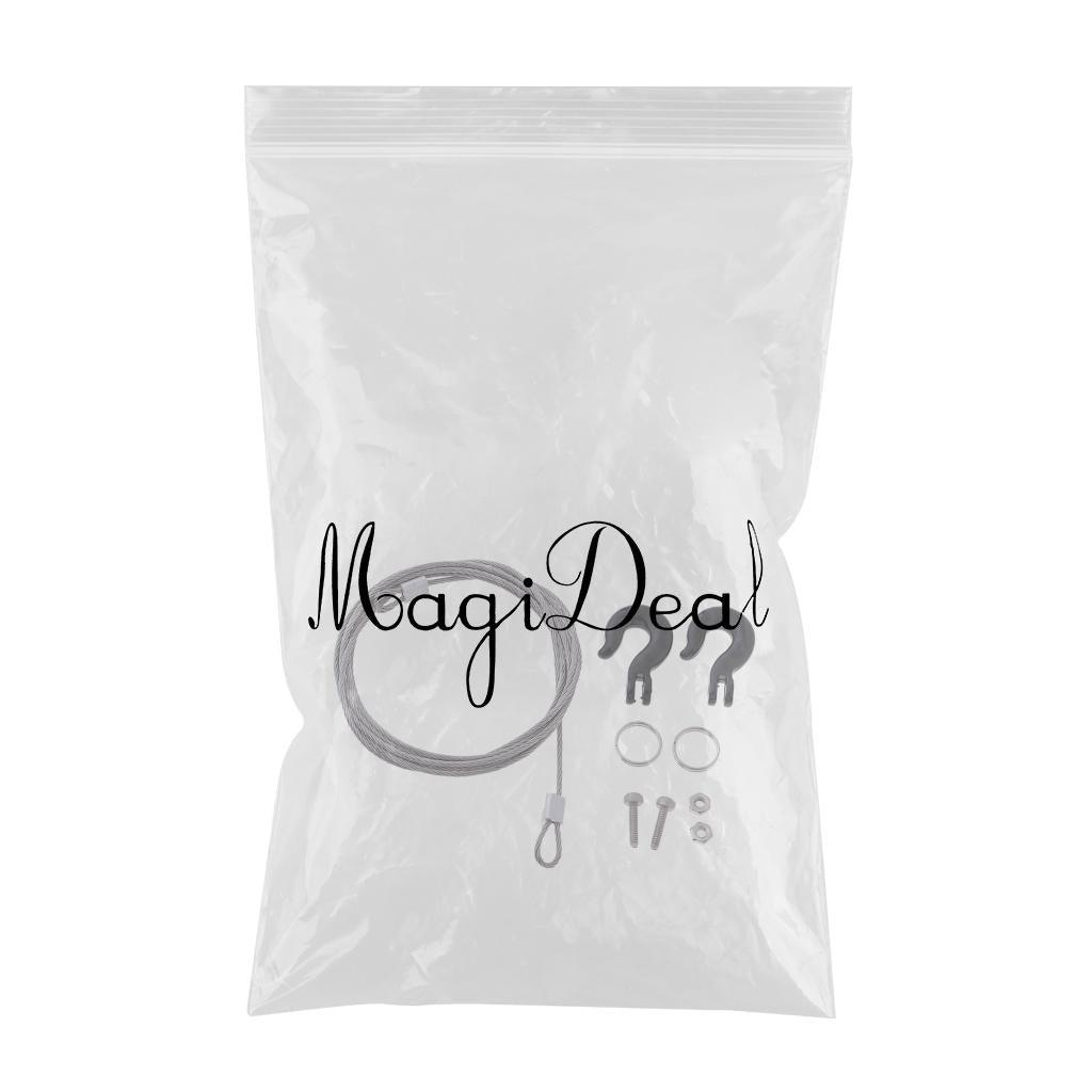 Maxbell Maxbell 1/10 RC Tow Rope&Shackles for Axial SCX10 TF2 Crawler Upgrade Part