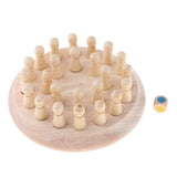 Color Memory Training Wooden Board Table Game Developmental Toy for Kids