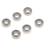 6pc Double Shielded Ball Bearings Rolling for HG P407 HG801 HG802 5x10x4mm