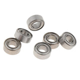 6pc Double Shielded Ball Bearings Rolling for HG P407 HG801 HG802 5x10x4mm