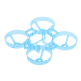 65mm 3.1g Whoop Frame Kit Compatible for 0603 Motor Tiny Whoop Racing Blue