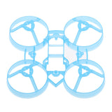 65mm 3.1g Whoop Frame Kit Compatible for 0603 Motor Tiny Whoop Racing Blue