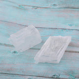 Maxbell 2pcs Natural Transparent White Crystal Mineral Stone Specimen Home Ornaments - Aladdin Shoppers