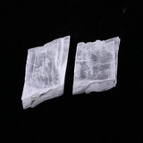 Maxbell 2pcs Natural Transparent White Crystal Mineral Stone Specimen Home Ornaments - Aladdin Shoppers