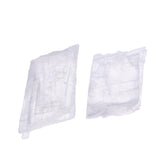 Maxbell 2pcs Natural Transparent White Crystal Mineral Stone Specimen Home Ornaments - Aladdin Shoppers
